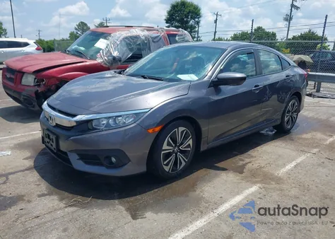 2016 Honda Civic Ex-L z USA, uszkodzony, nr VIN 19XFC1F77GE201469
